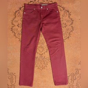 Standard Cloth Burgundy Skinny Pants